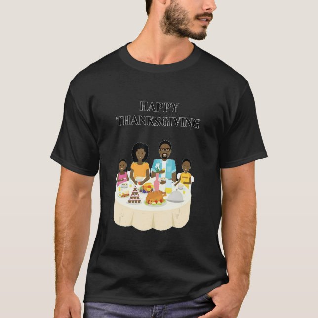 Happy Thanksgiving T-Shirt (Front)