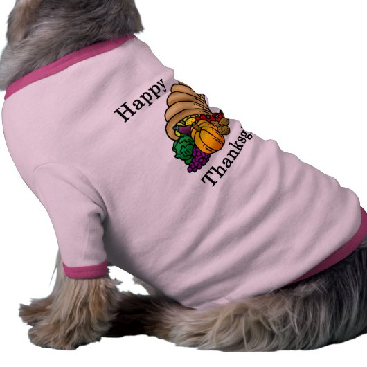 Happy Thanksgiving T-Shirt (Side)