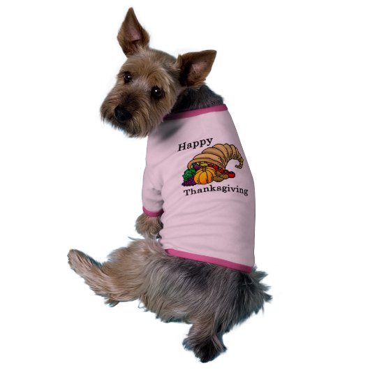 Happy Thanksgiving T-Shirt (Back)