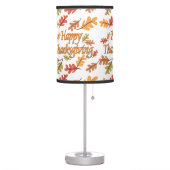 Happy Thanksgiving Table Lamp (Left)