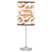 Happy Thanksgiving Table Lamp (Front)