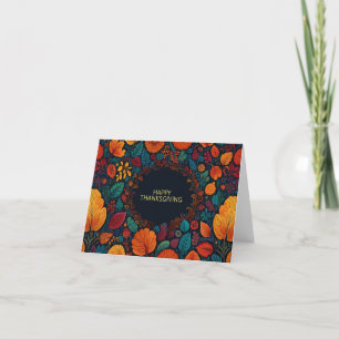 HAPPY THANKSGIVING THANK YOU CARD