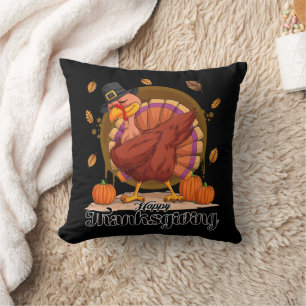 Happy Thanksgiving Throw Pillow