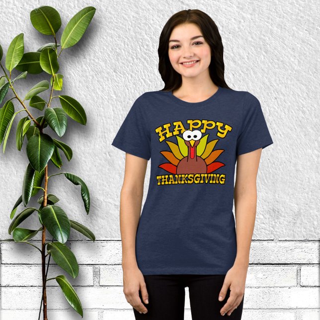 Happy Thanksgiving Tri-Blend Shirt (Creator Uploaded)