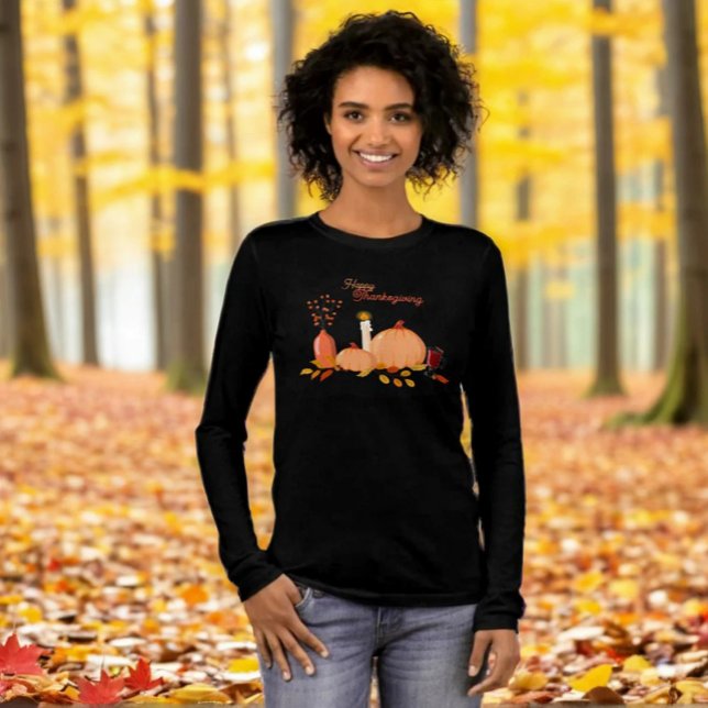 Happy Thanksgiving  Tri-Blend Shirt (Creator Uploaded)