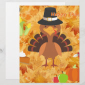 happy thanksgiving turkey (Front/Back)