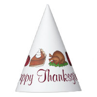 Happy Thanksgiving Turkey Cranberry Pie Dinner