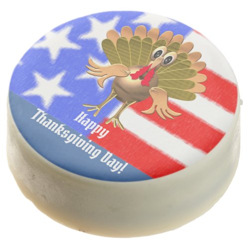 Happy Thanksgiving TurkeyPersonalized Chocolate Covered Oreo