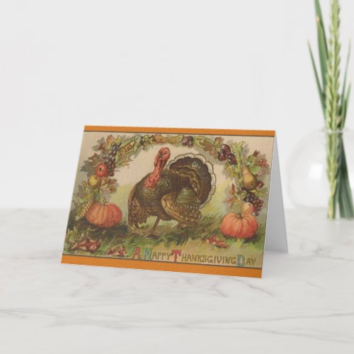 Happy Thanksgiving Vintage Art Cards