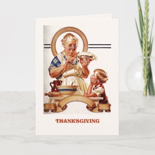 Happy Thanksgiving Vintage Art Greeting Cards