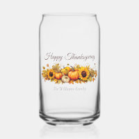 Happy Thanksgiving Vintage Pumpkins Custom Fall