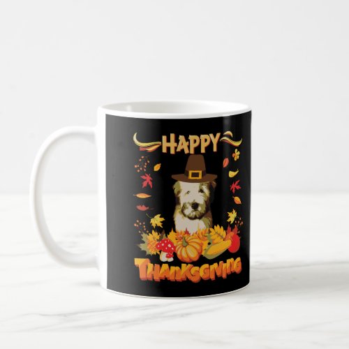 Happy Thanksgiving Wheaten Terrier Dog IM Thankfu Coffee Mug
