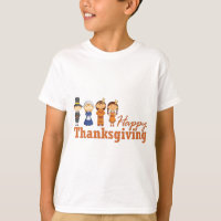 Happy Thanksgiving with Pilgrim Native American