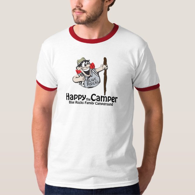 Happy the Camper T-Shirt (Front)