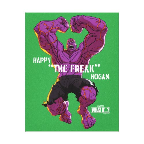 Happy The Freak Hogan Canvas Print