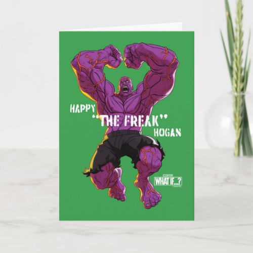Happy The Freak Hogan Card