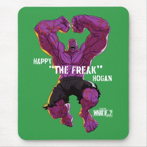 Happy The Freak Hogan Mouse Pad