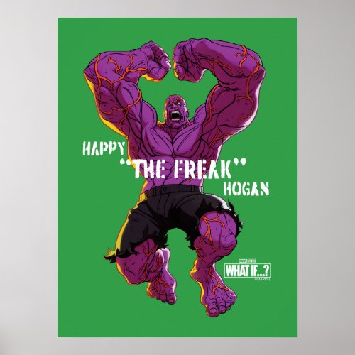 Happy The Freak Hogan Poster