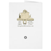 Happy Thought by Ruth Mary Hallock Cards (Back)