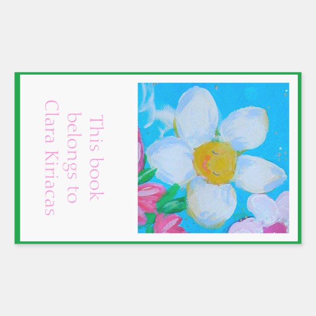 Happy Thoughts bookplate (Front)
