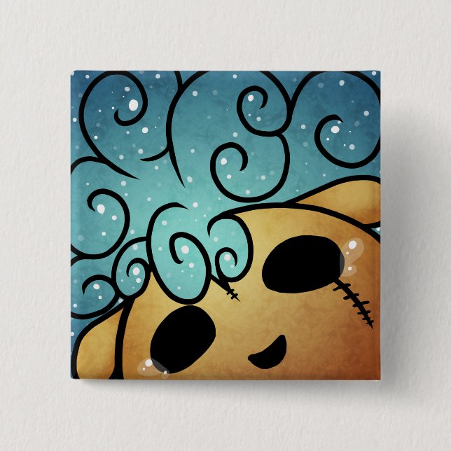 Happy Thoughts Button (Front)