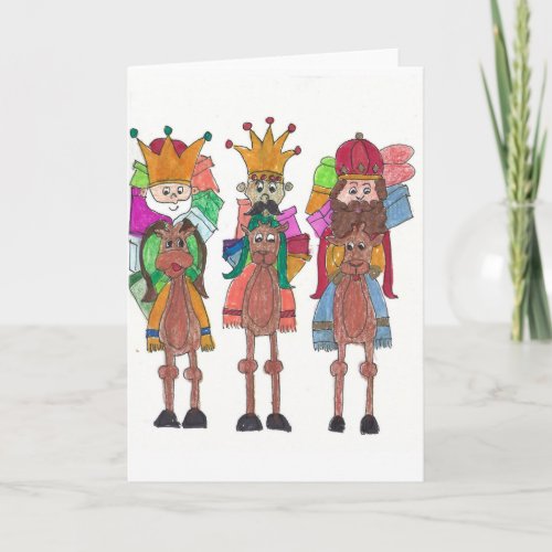 Happy Three Kings Holiday Card