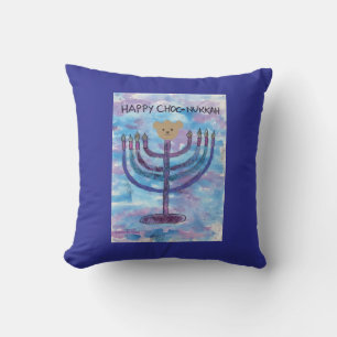 Happy  throw pillow