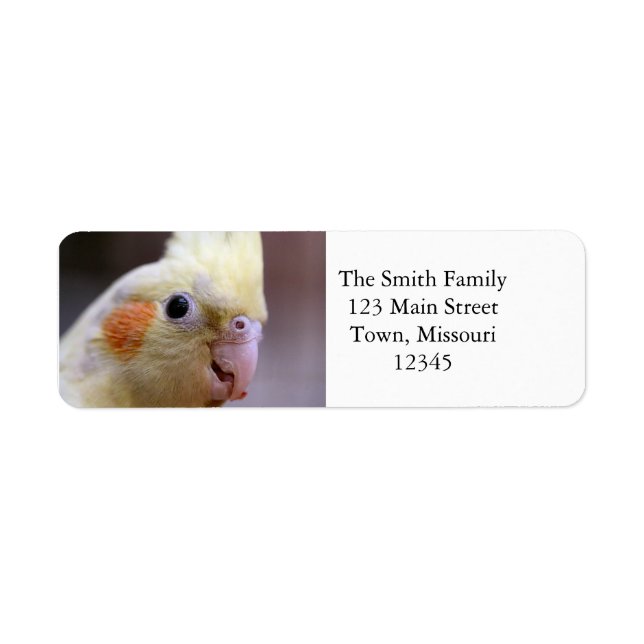 Happy tiel label (Front)