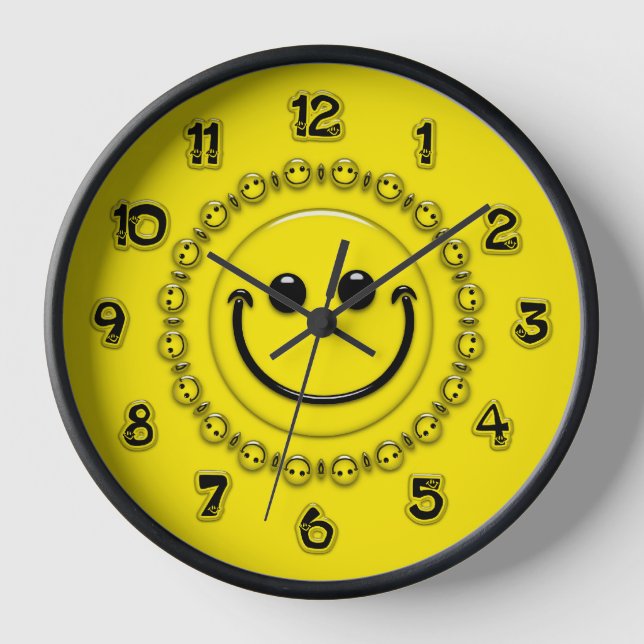 Happy Time Face Clock (Front)