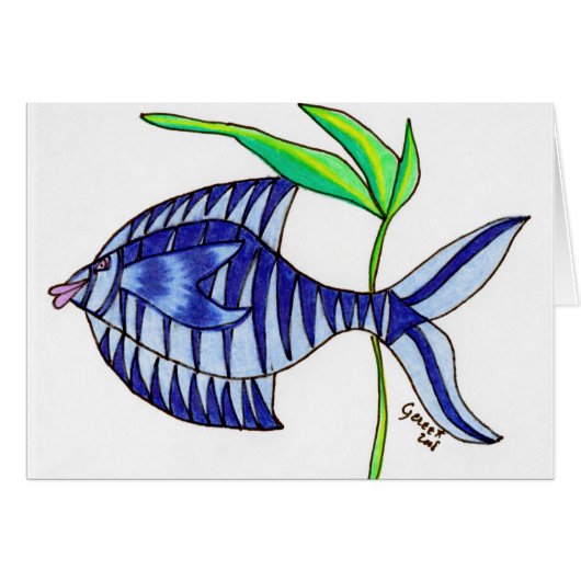 Happy to be Blue Cards (Front Horizontal)