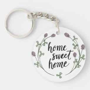 Happy to Bee Home Words I Home Sweet Home Keychain