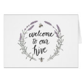 Happy to Bee Home Words II | Welcome to Our Hive (Front Horizontal)