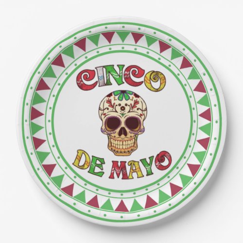 Happy To See You Cinco de Mayo Party Paper Plates