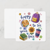 Happy to See Your Face (Front/Back)