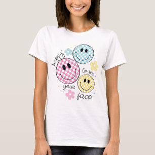 happy to see your face Teacher back to school T-Shirt