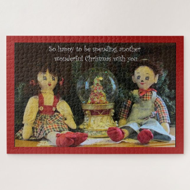 Happy to spend another Christmas with You Jigsaw Puzzle (Horizontal)