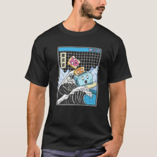 Happy Toaster Jelly Peanut Butter Toast Kawaii Vap T-Shirt