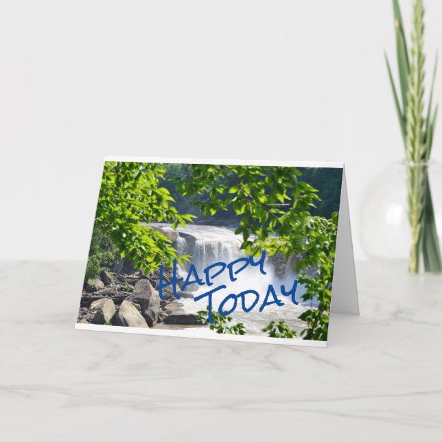 Happy Today Greeting Card (Front)