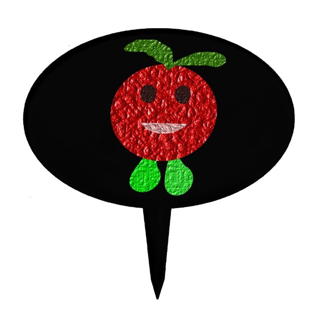 Happy Tomato Cake Pick (Front)