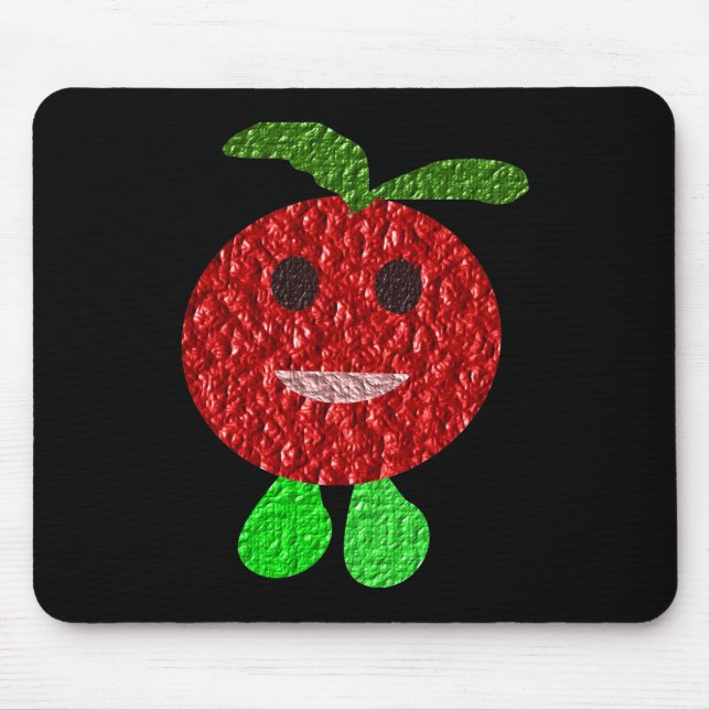 Happy Tomato Mousepad (Front)