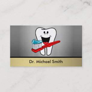 Happy tooth business card