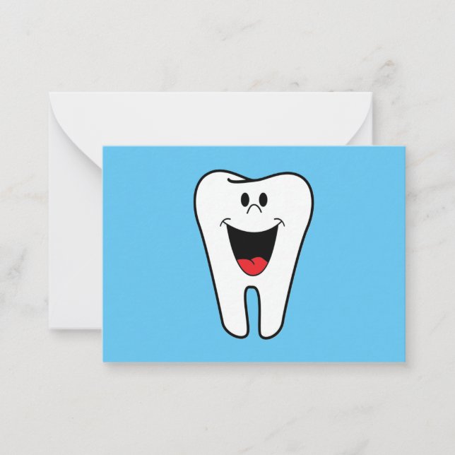 Happy Tooth Note Card (Front)