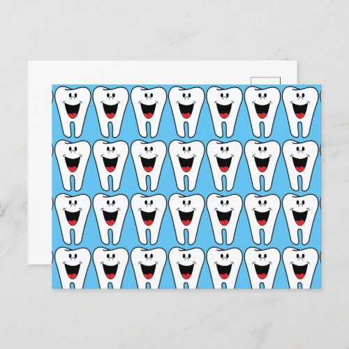 Happy Tooth  Postcard