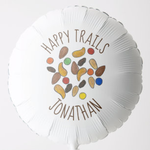 Happy Trails Camping Trail Mix Goodbye Retirement Balloon