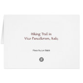 Happy Trails! Cards (Back Horizontal)
