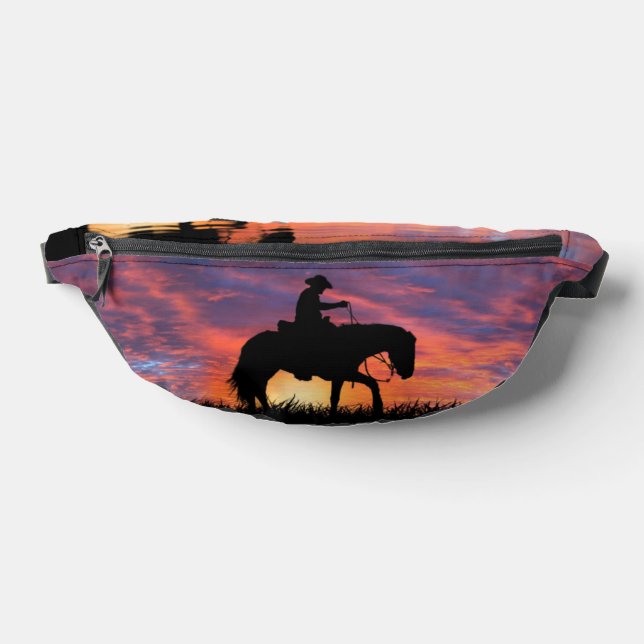 HAPPY TRAILS COWBOY  FANNY PACK (Lay Down)