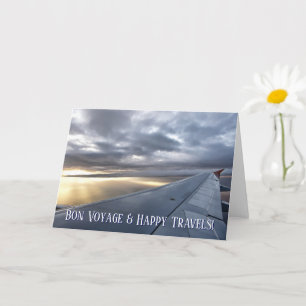 Happy Travels Bon Voyage Card