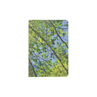 Happy Tree Leaves Passport Holder