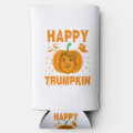 Happy Trumpkin Make Halloween Great Again Seltzer Can Cooler | Zazzle