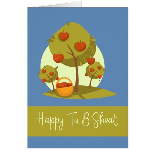 Happy Tu B'Shvat Cards (Front)